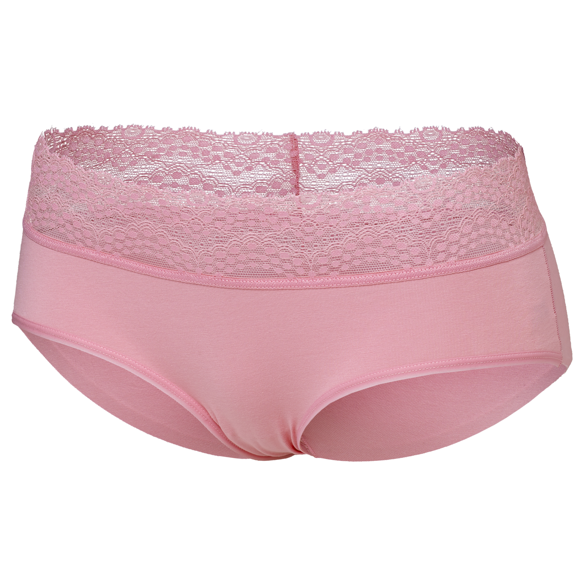 INVISIBLE COTTON HIPSTER LACE PINK, baked pink (web), hi-res